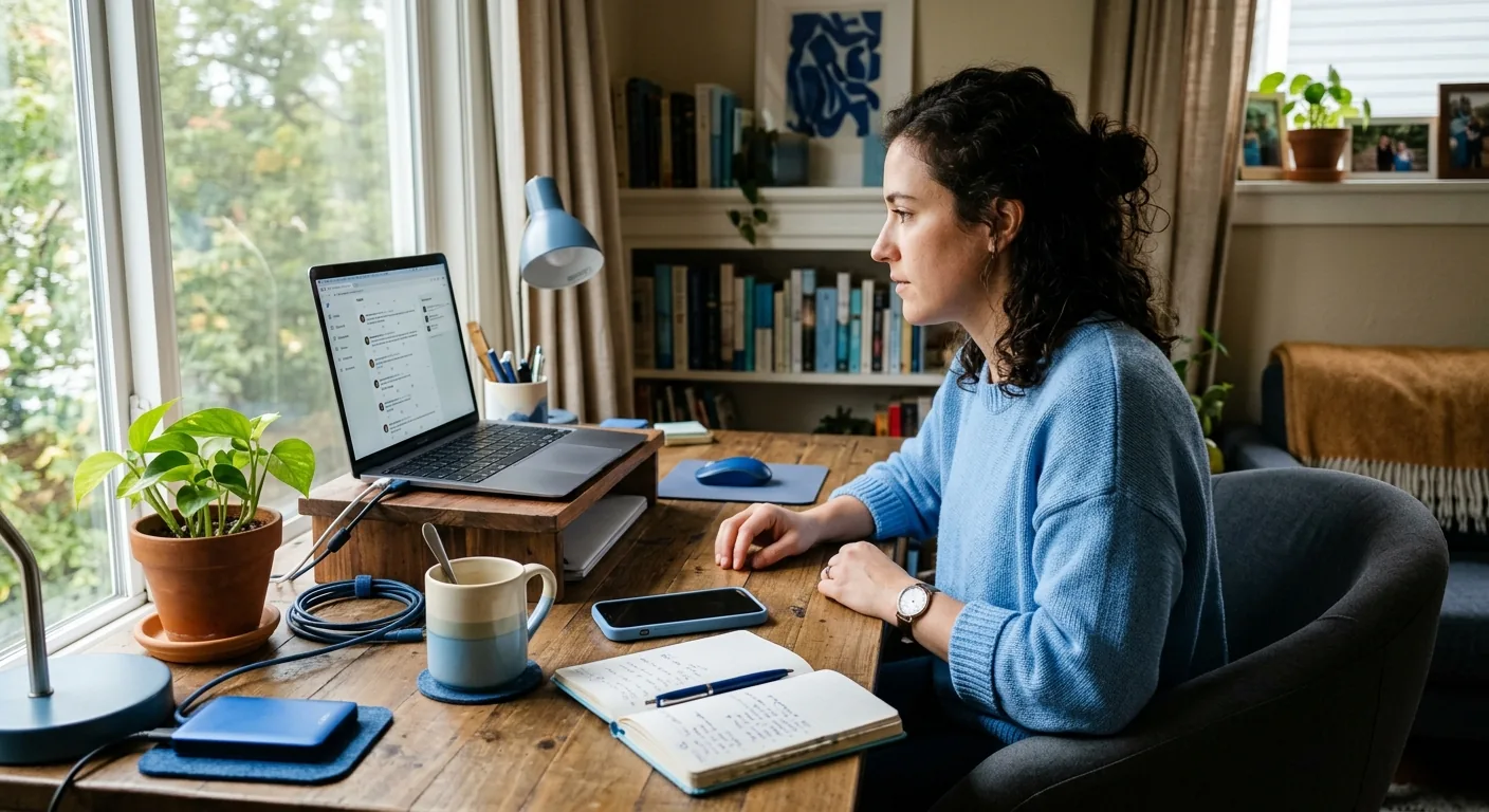 Creator working through content trends