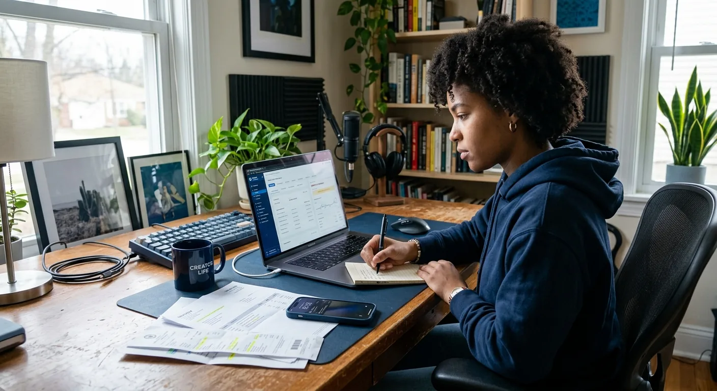 Creator working through creator deal negotiation