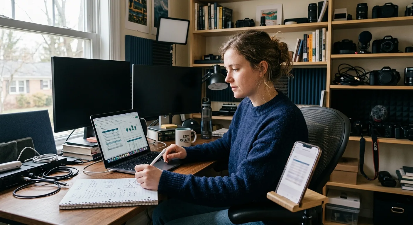 Creator working through creator deal negotiation