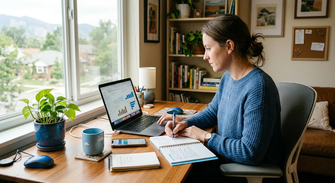 Creator working through content trends