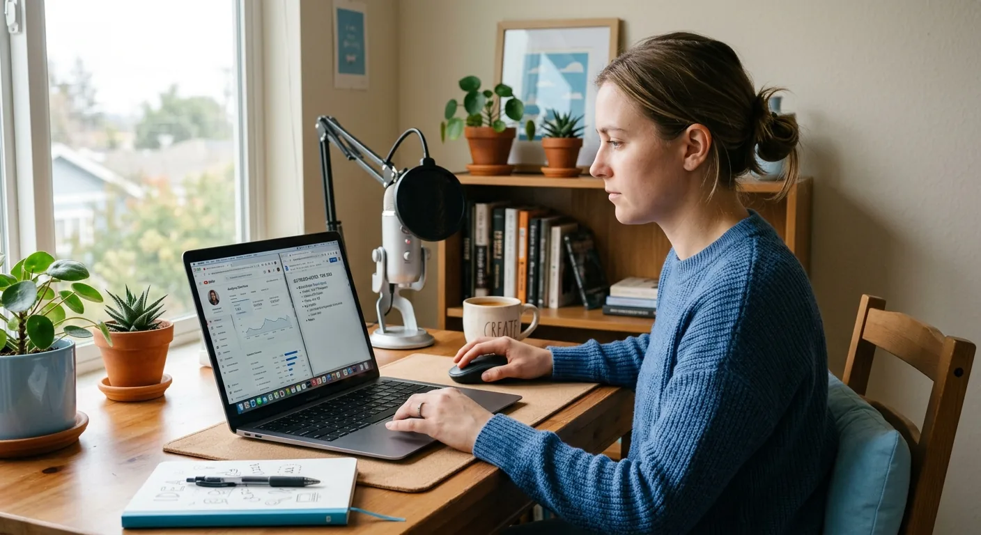 Creator working through creator account value