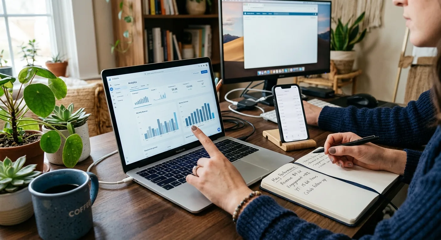 Creator working through creator account value