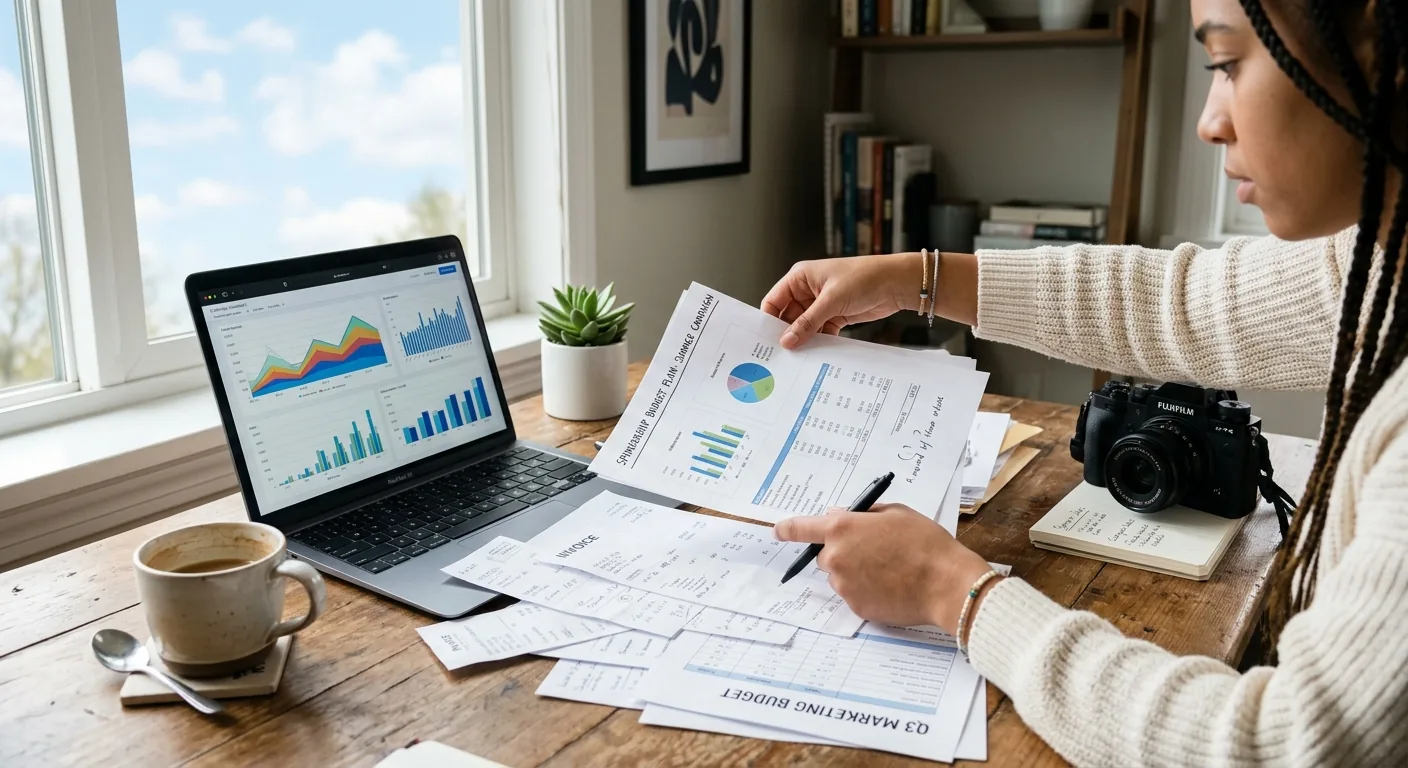 Creator working through creator sponsorship rates