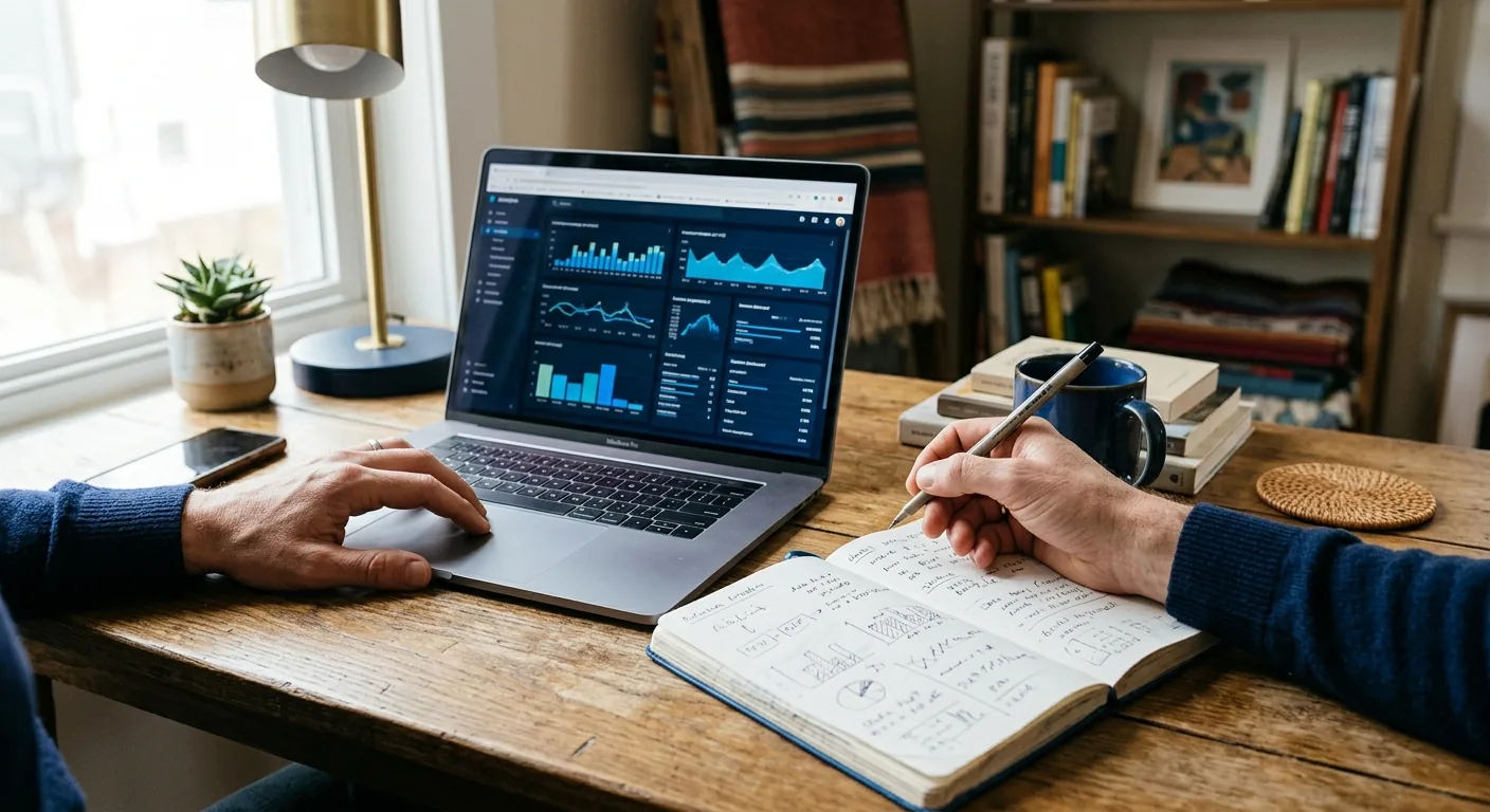 Creator working through content trends