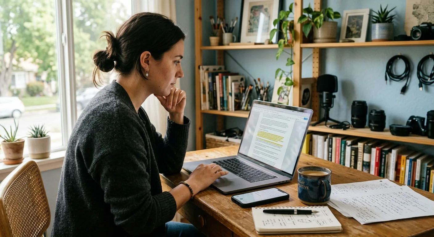 Creator working through creator deal negotiation