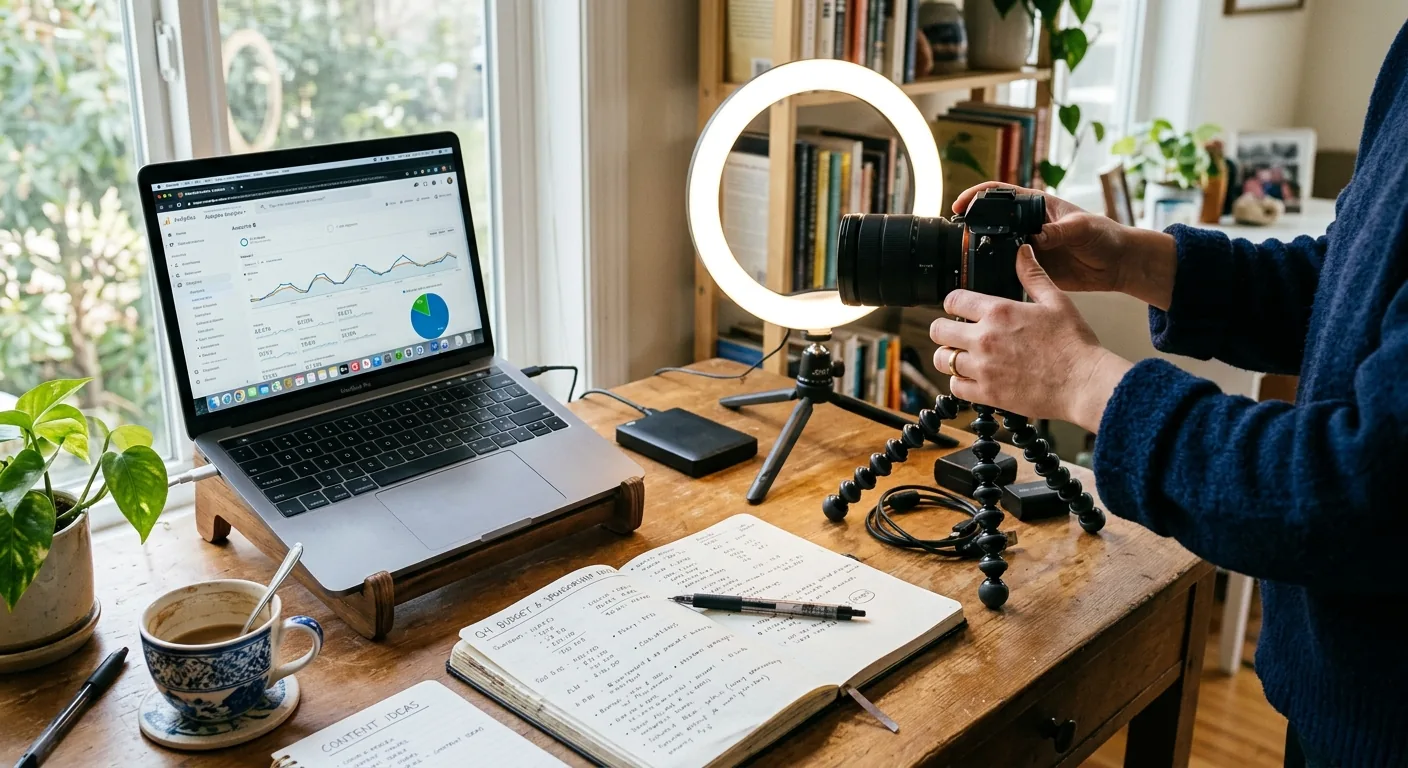 Creator working through creator sponsorship rates