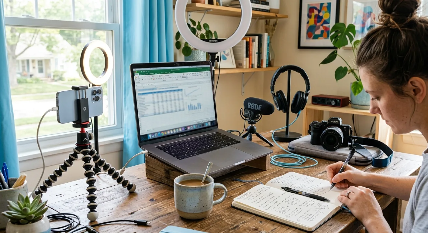 Creator working through creator sponsorship rates