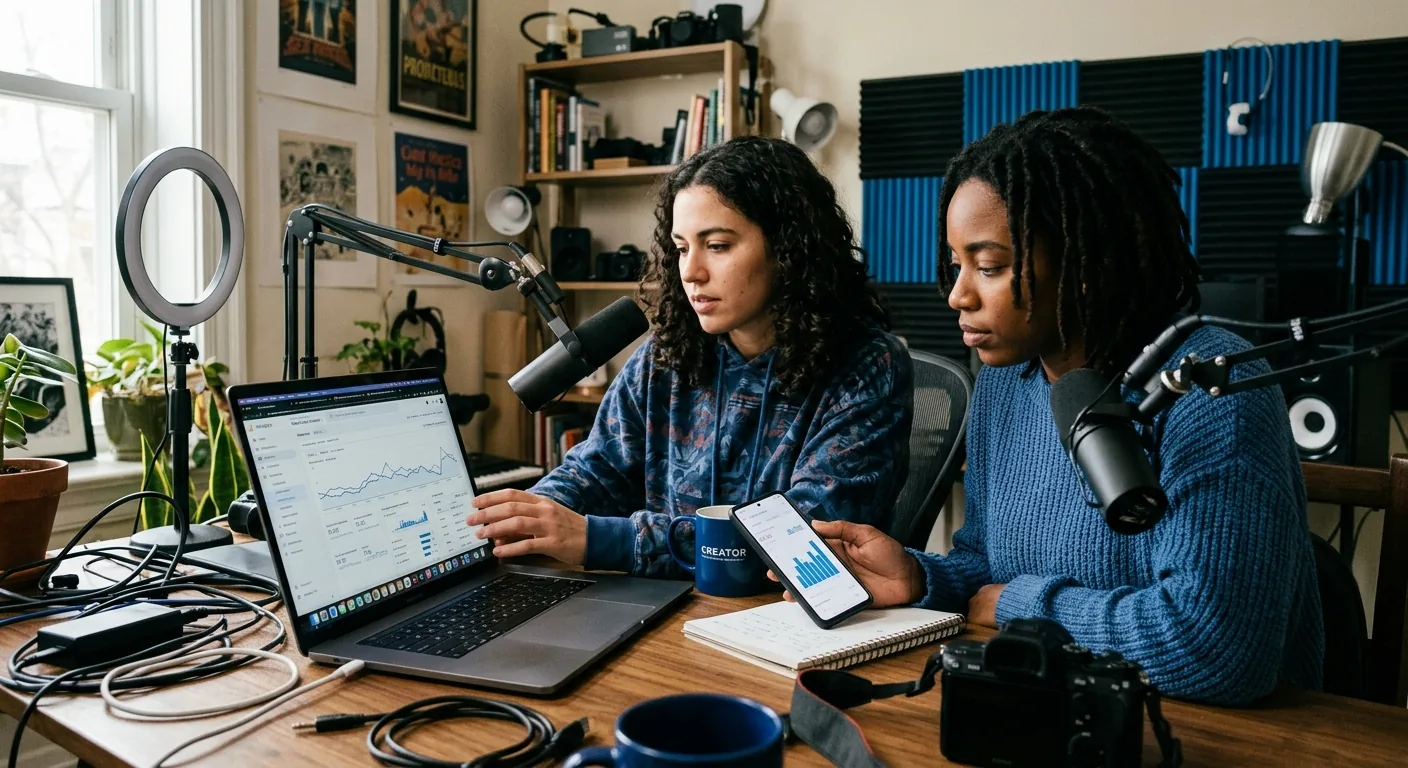 Creator working through creator account value