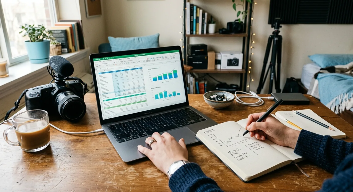 Creator working through creator account value