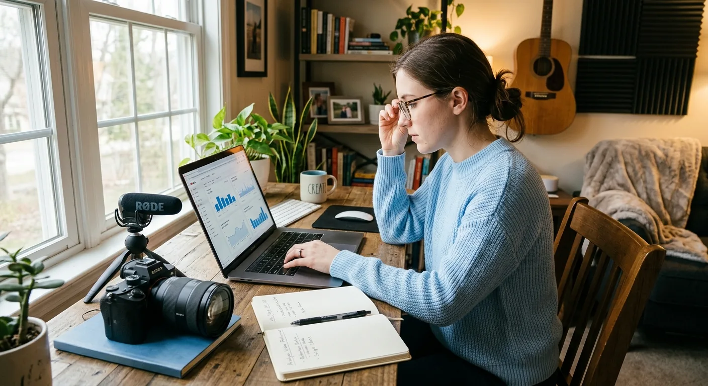 Creator working through creator account value
