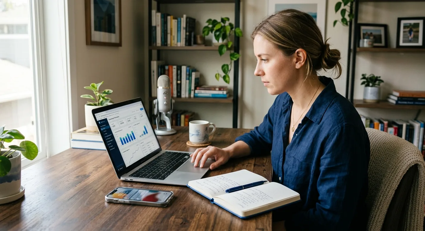 Creator working through creator brand deals