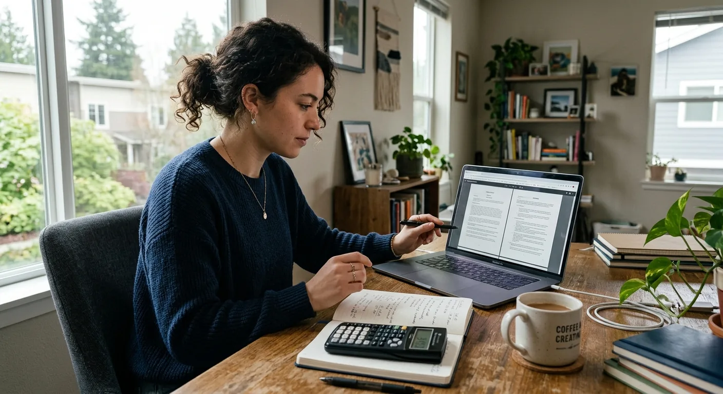 Creator working through creator brand deals