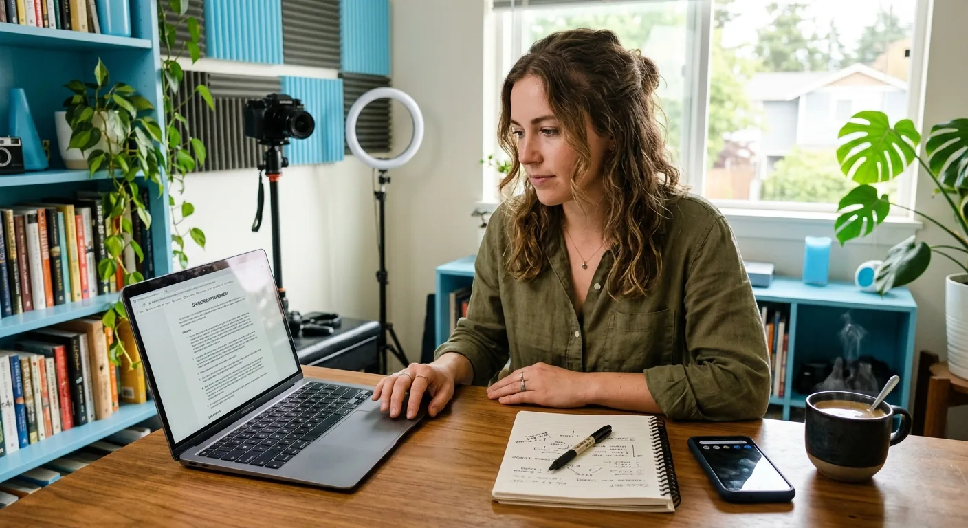 Creator working through creator deal negotiation