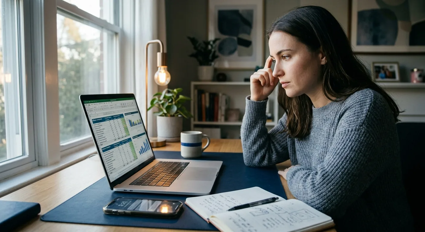Creator working through influencer brand outreach