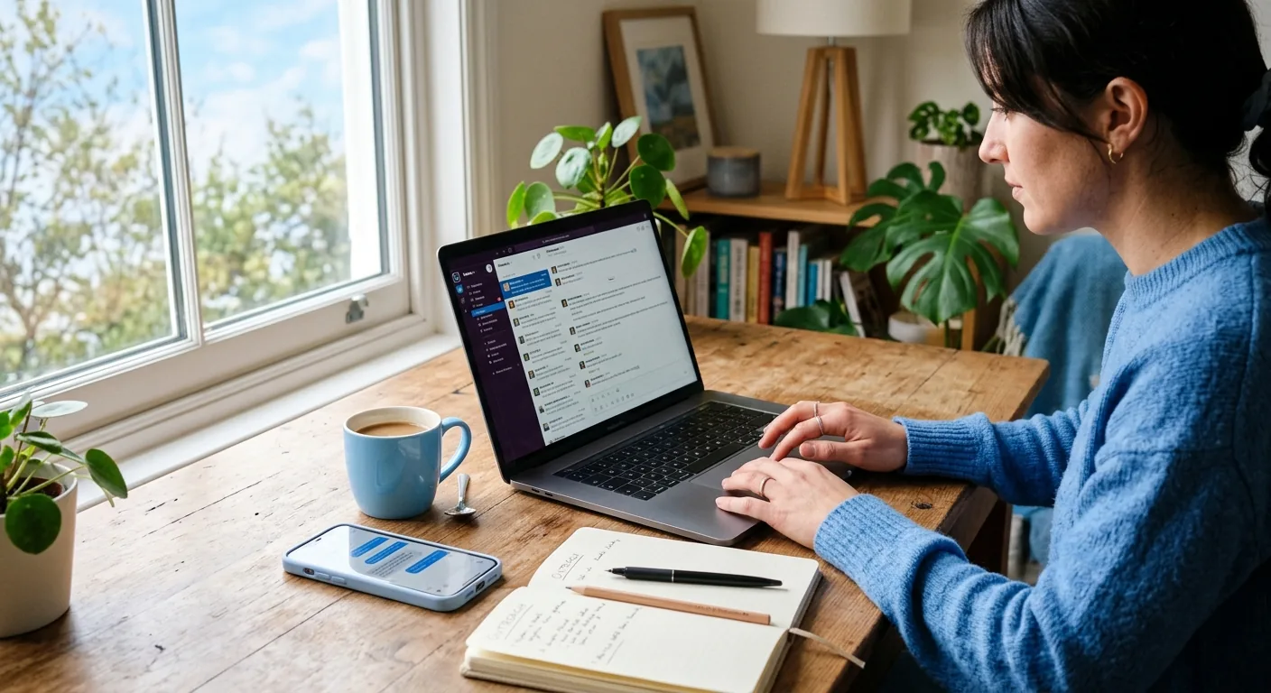 Creator working through influencer brand outreach