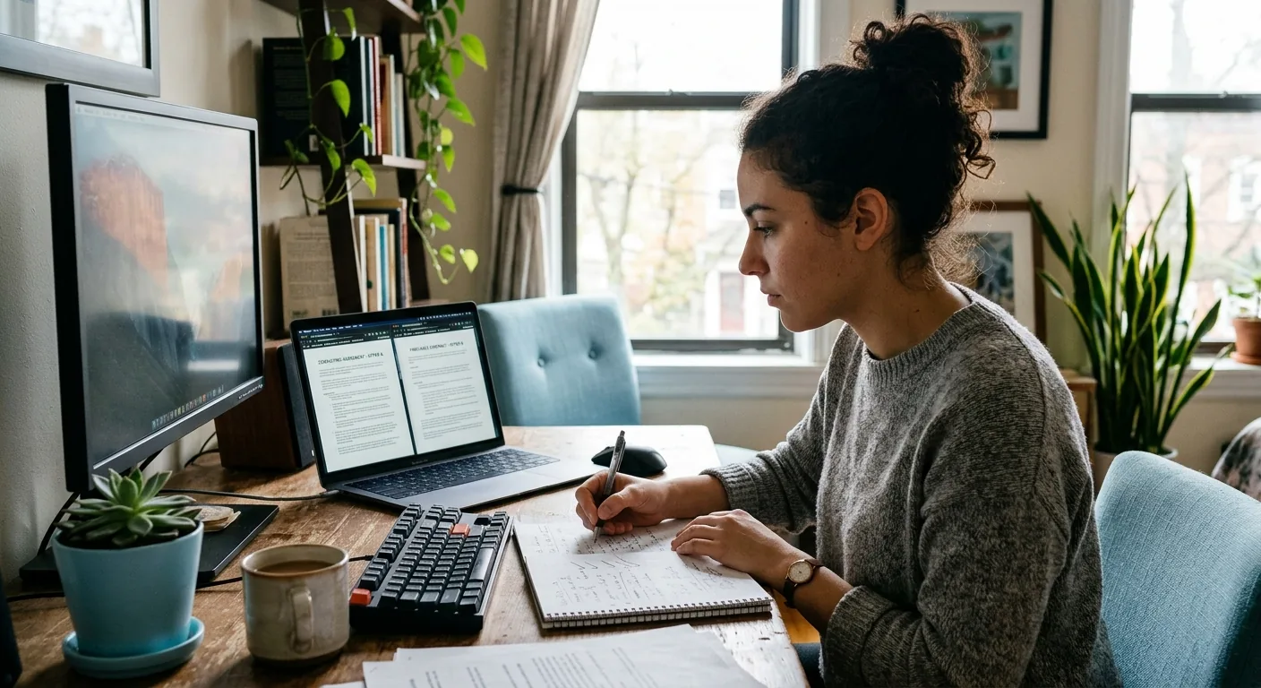 Creator working through creator deal negotiation