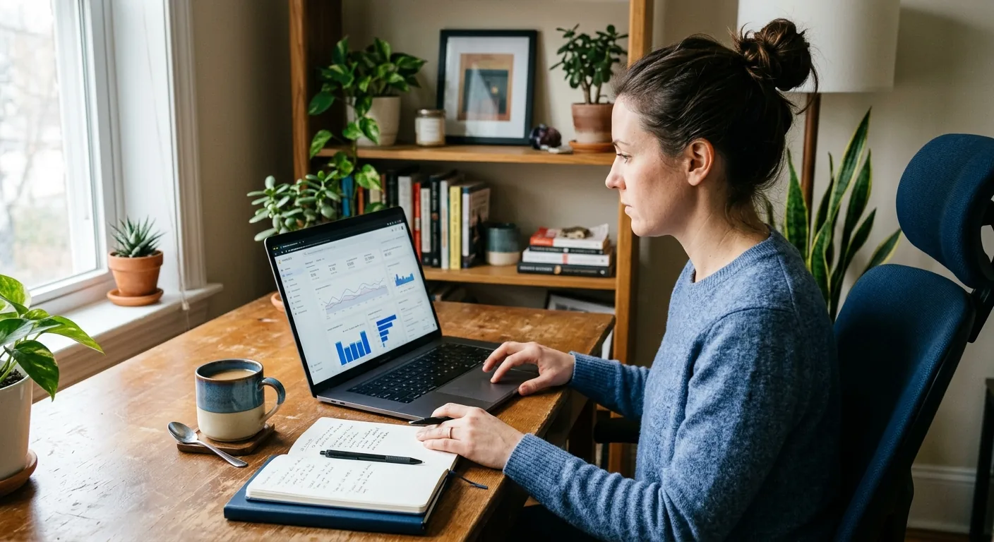 Creator working through content trends