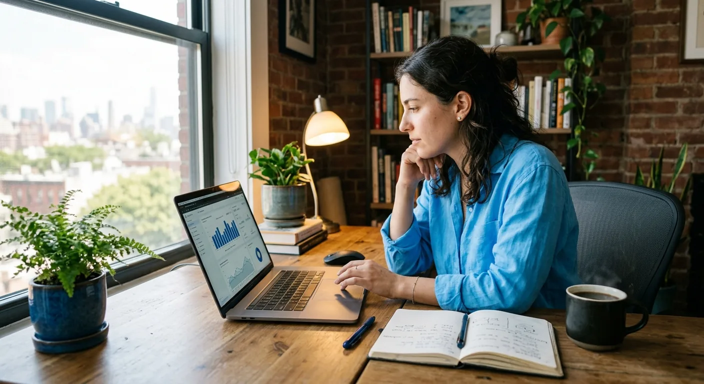 Creator working through content trends