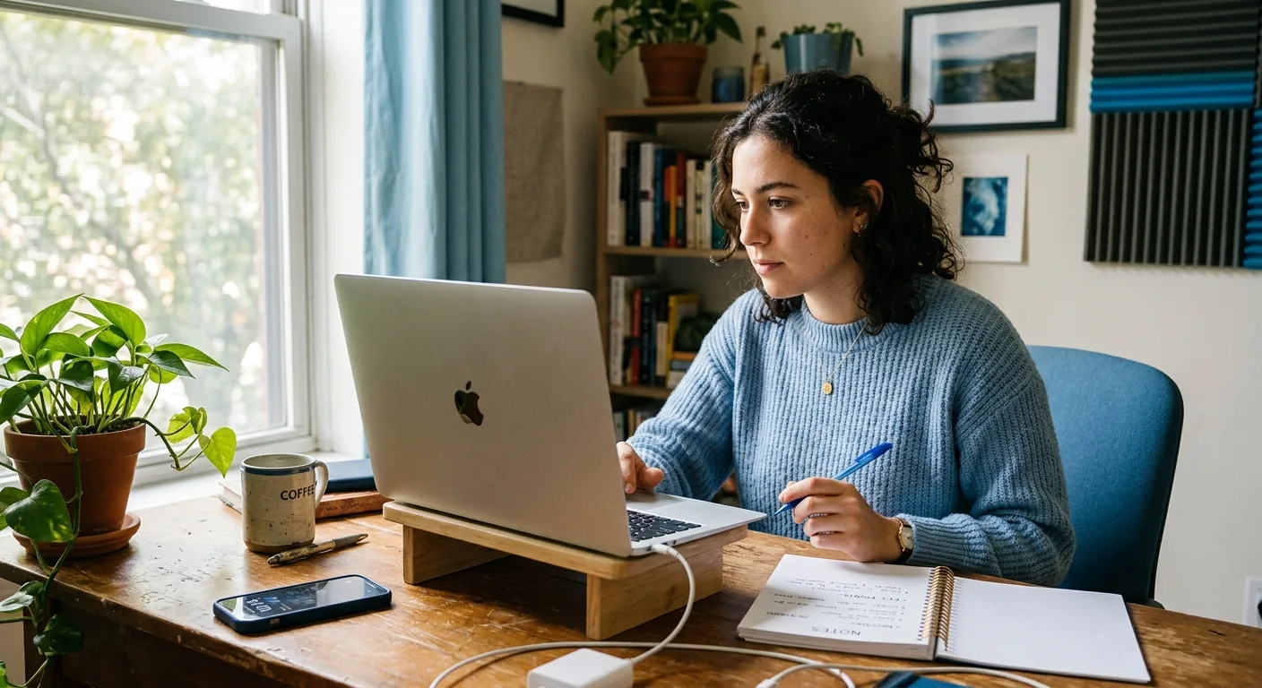 Creator working through creator brand deals