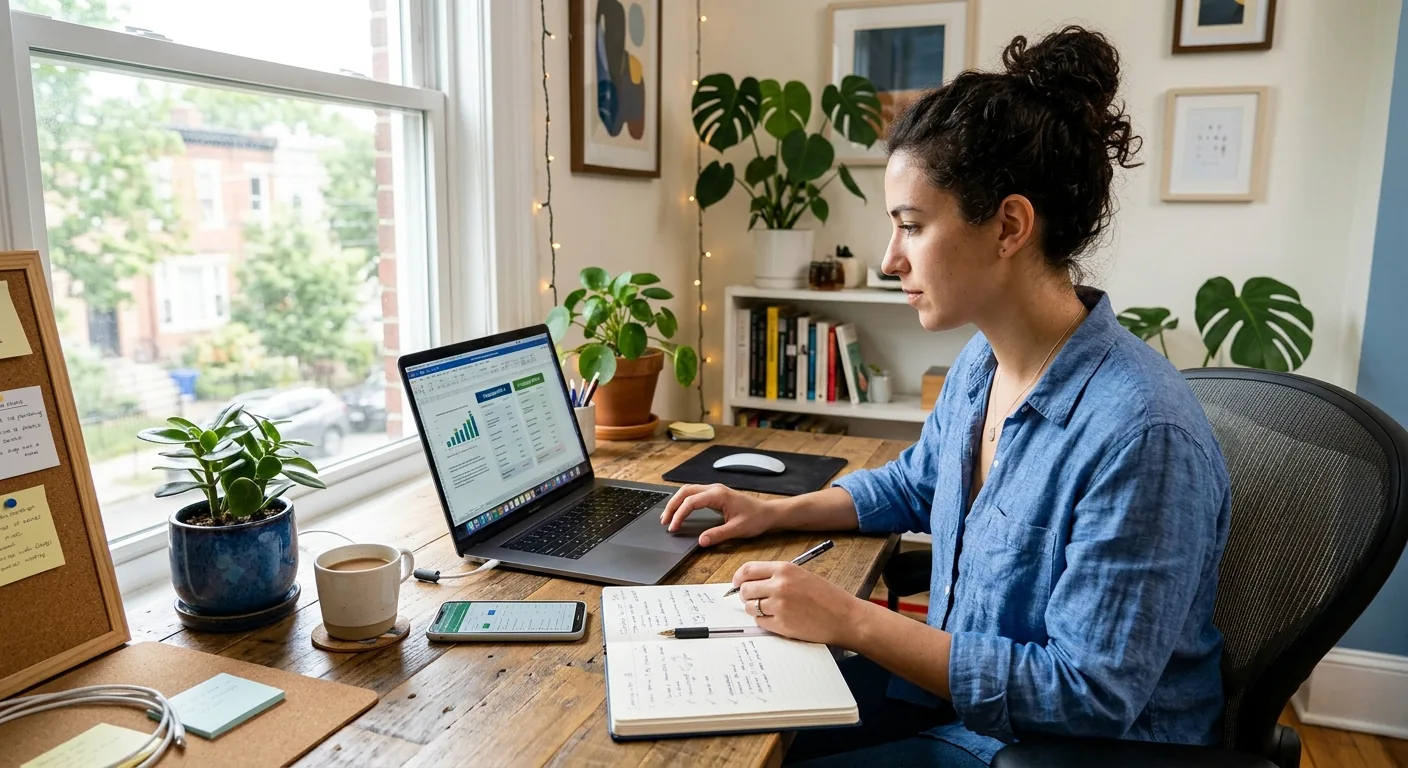 Creator working through creator brand deals