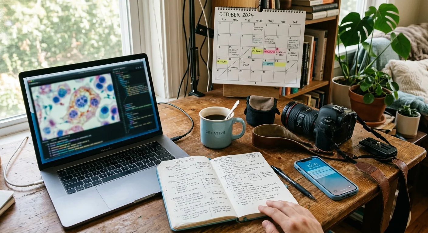 Creator working through creator brand deals