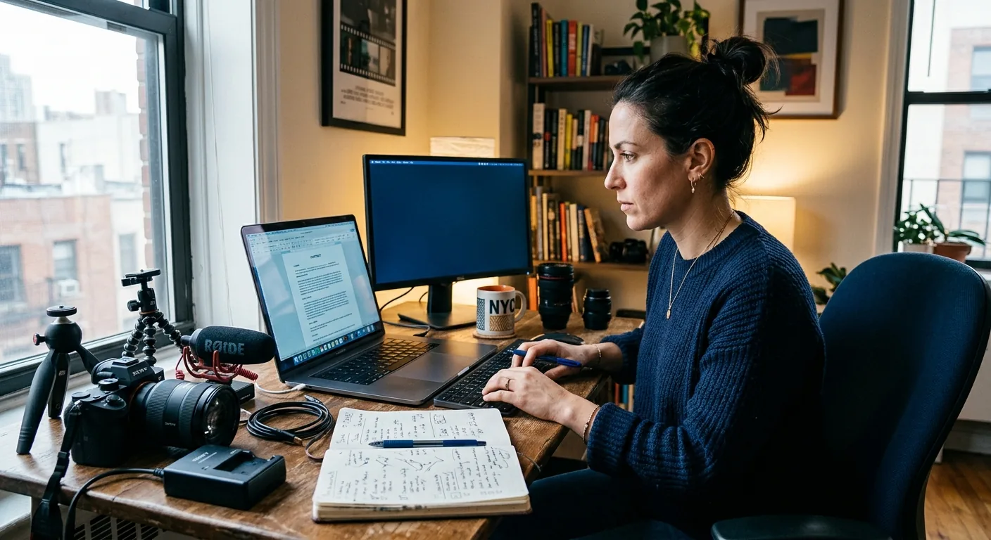 Creator working through creator deal negotiation