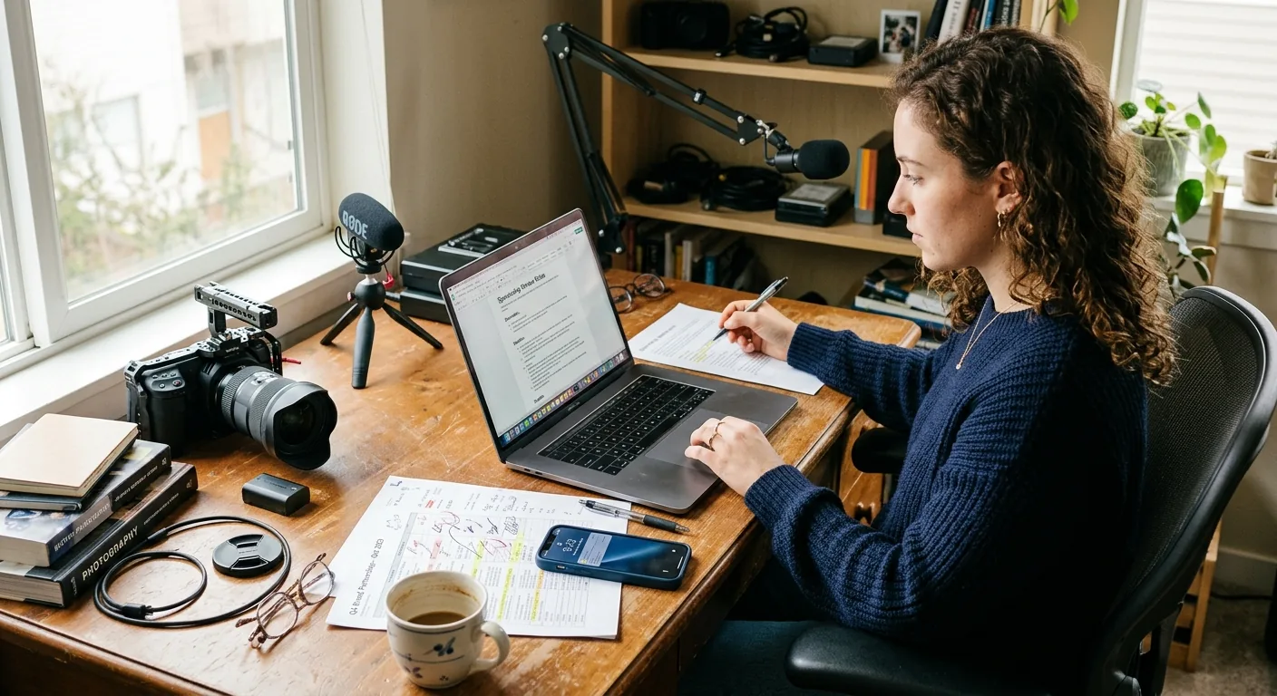 Creator working through creator deal negotiation