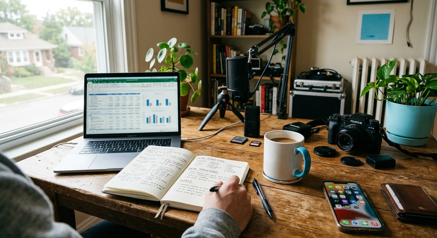 Creator working through creator deal negotiation