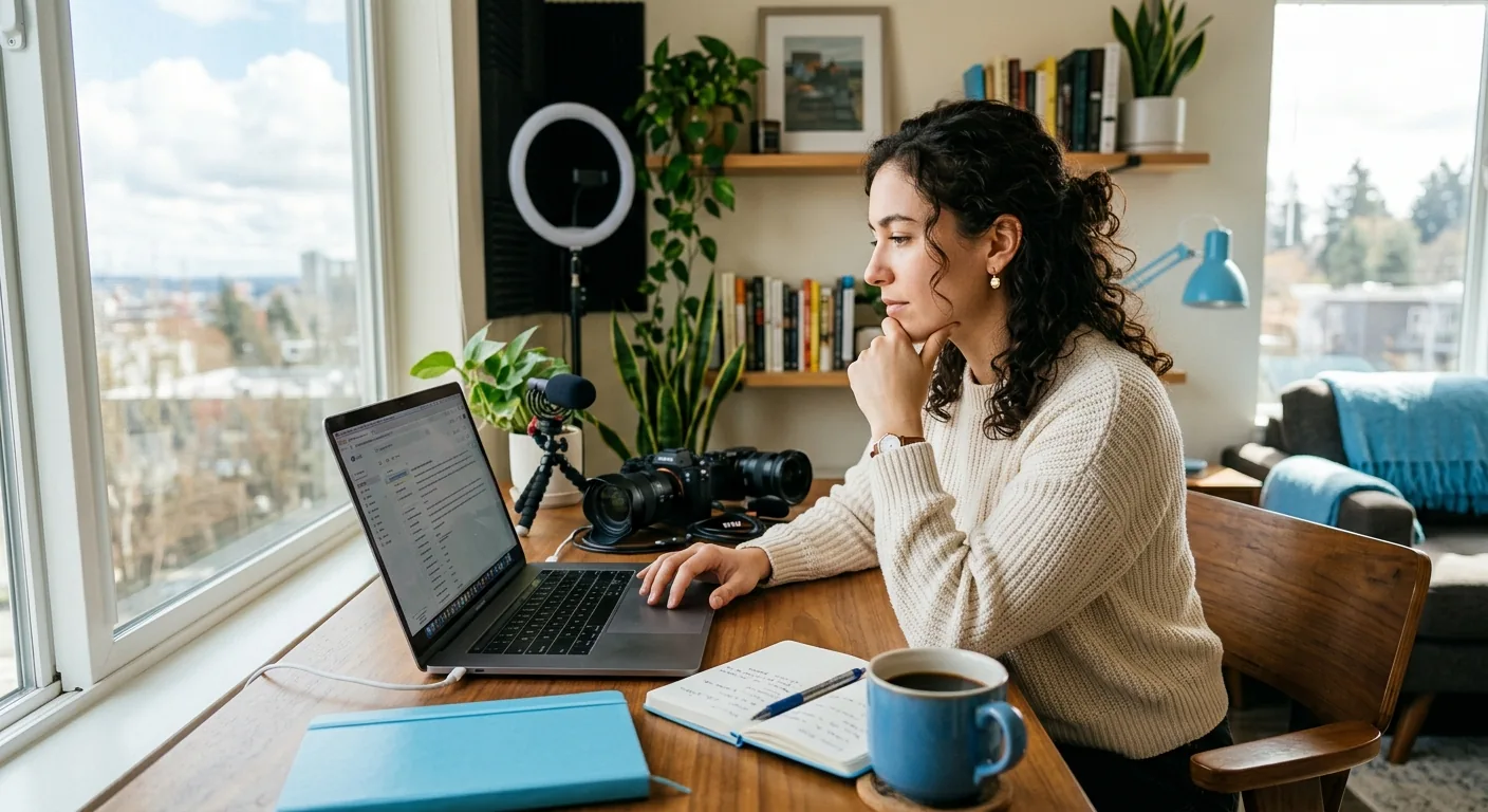 Creator working through creator sponsorship rates