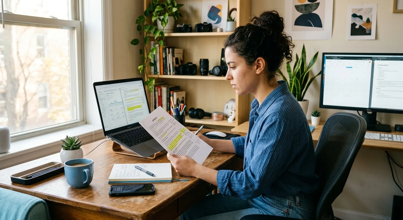 Creator working through creator deal negotiation
