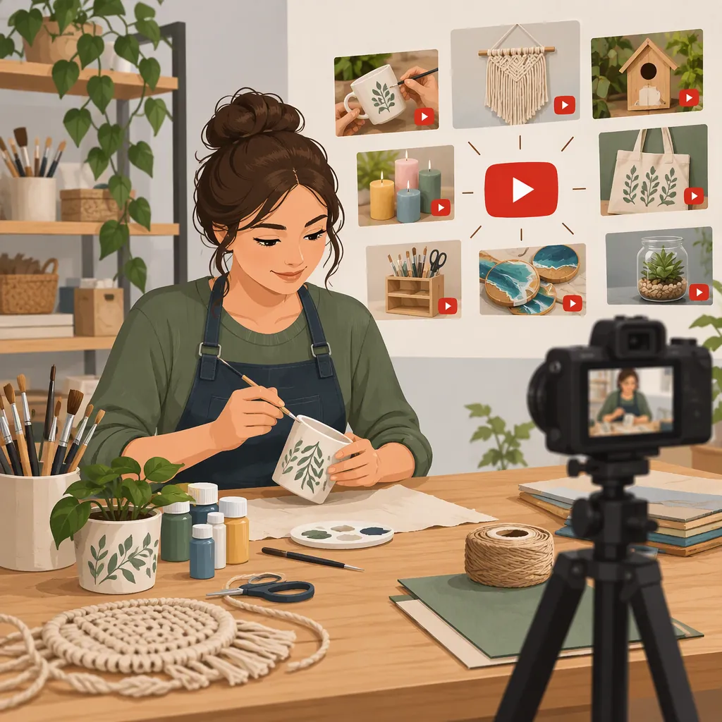 DIY YouTube Channel Ideas for Focused Craft Content