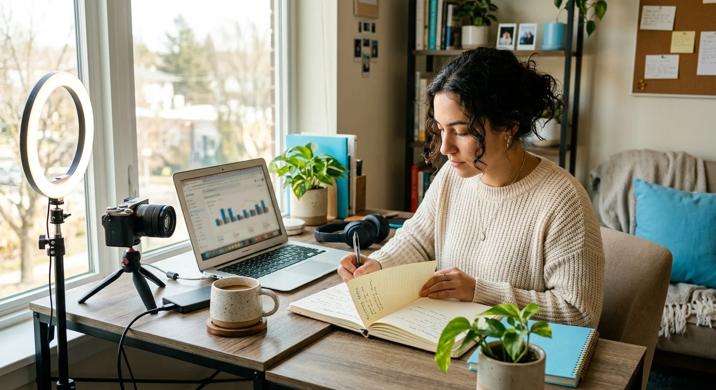 Creator working through creator sponsorship rates