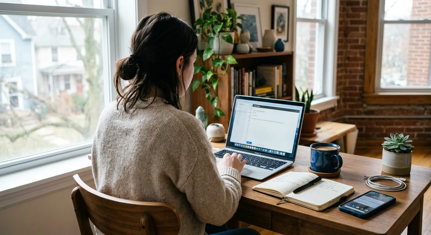 Creator working through creator brand deals