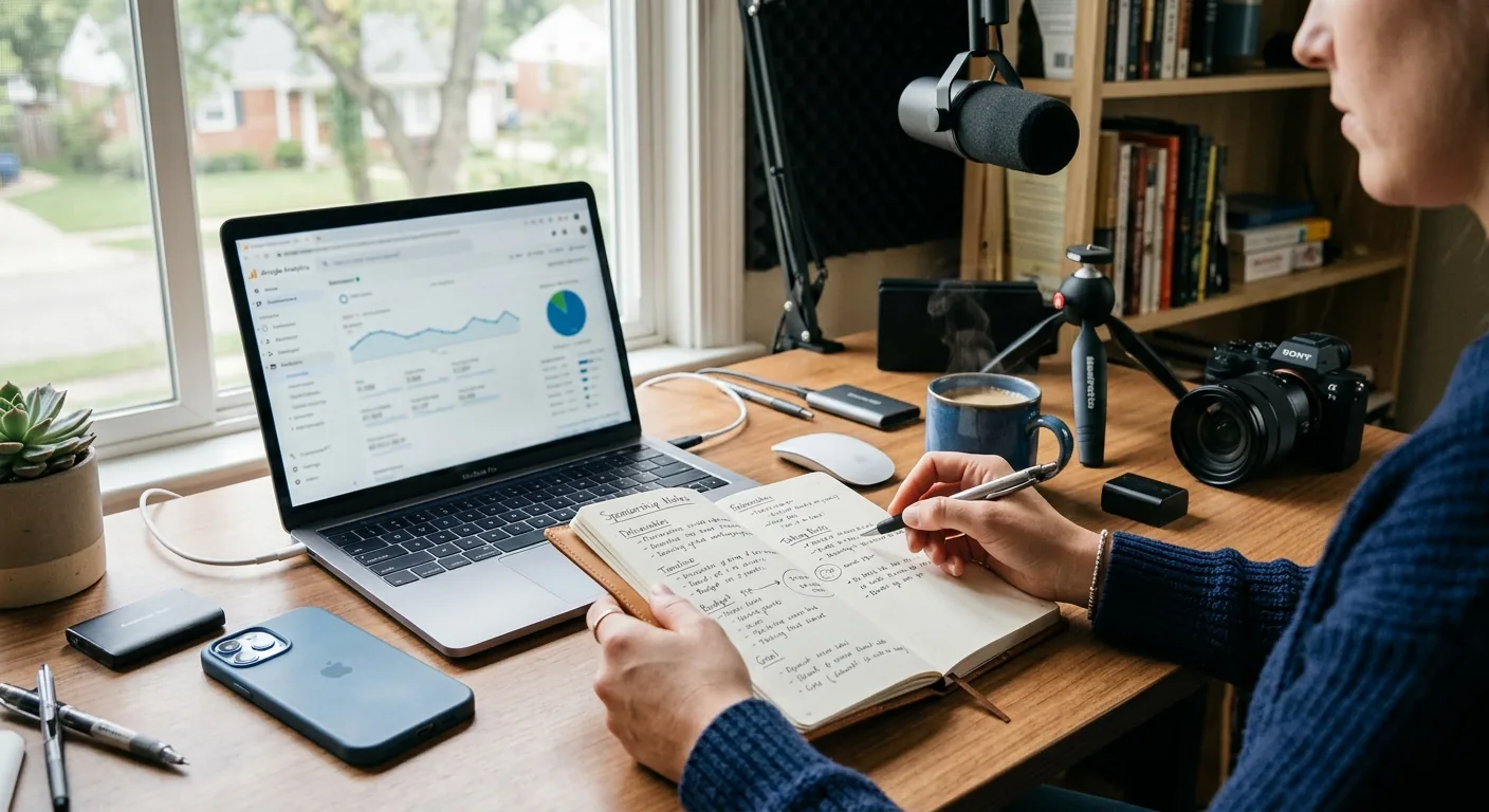 Creator working through creator sponsorship rates