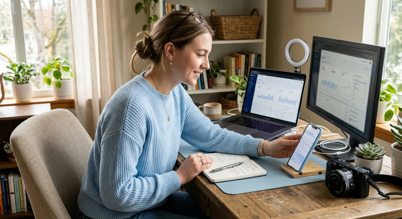 Creator working through creator account value