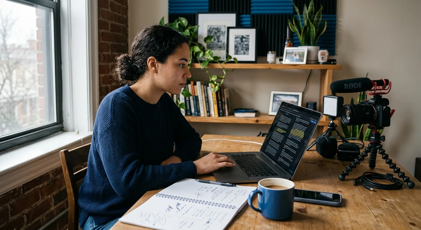 Creator working through creator deal negotiation