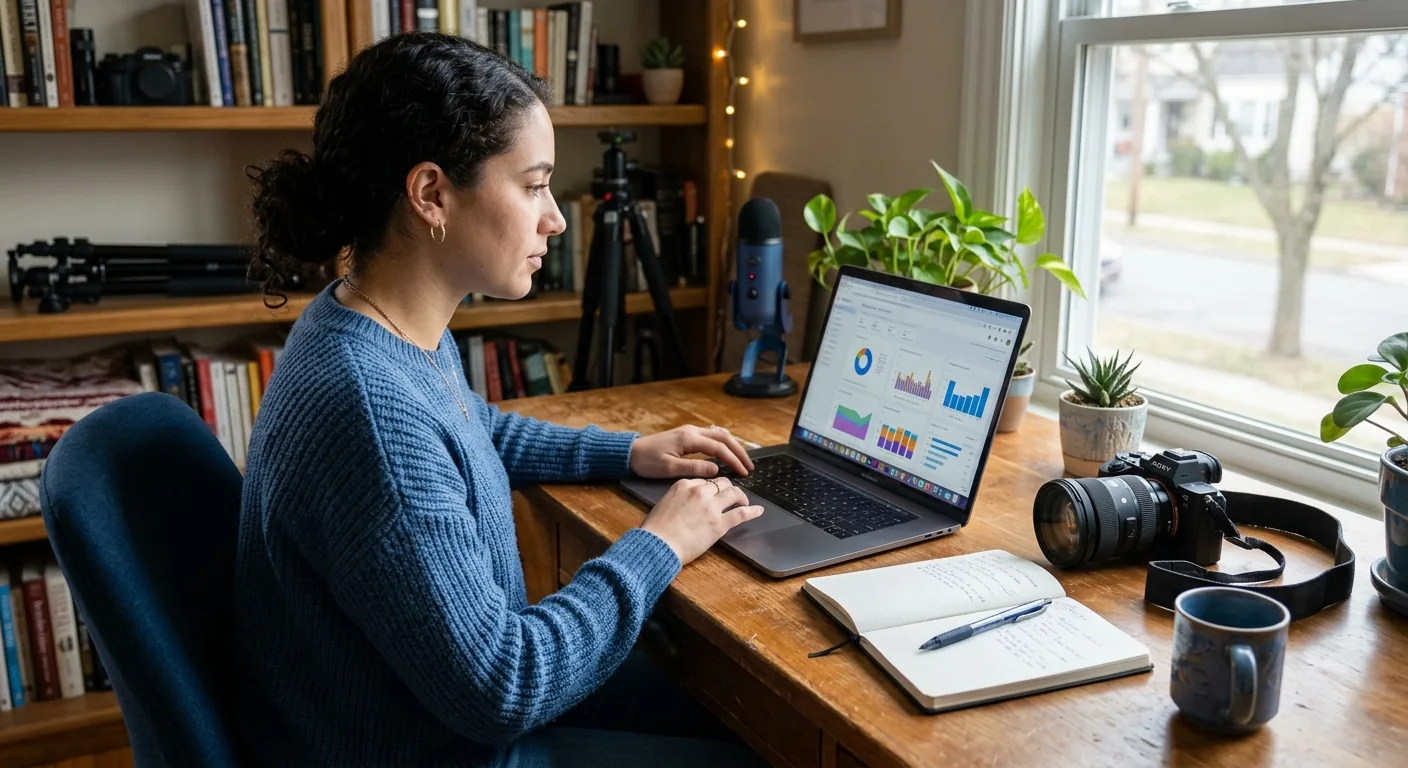 Creator working through creator sponsorship rates