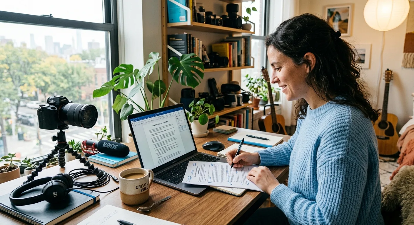 Creator working through creator deal negotiation