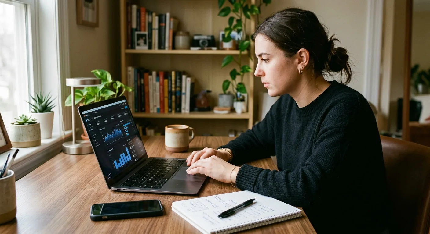 Creator working through creator business AI assistant