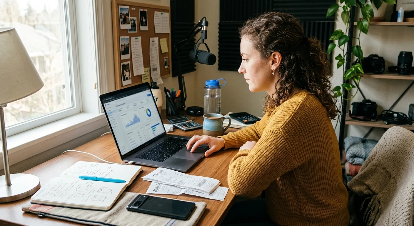 Creator working through creator account value