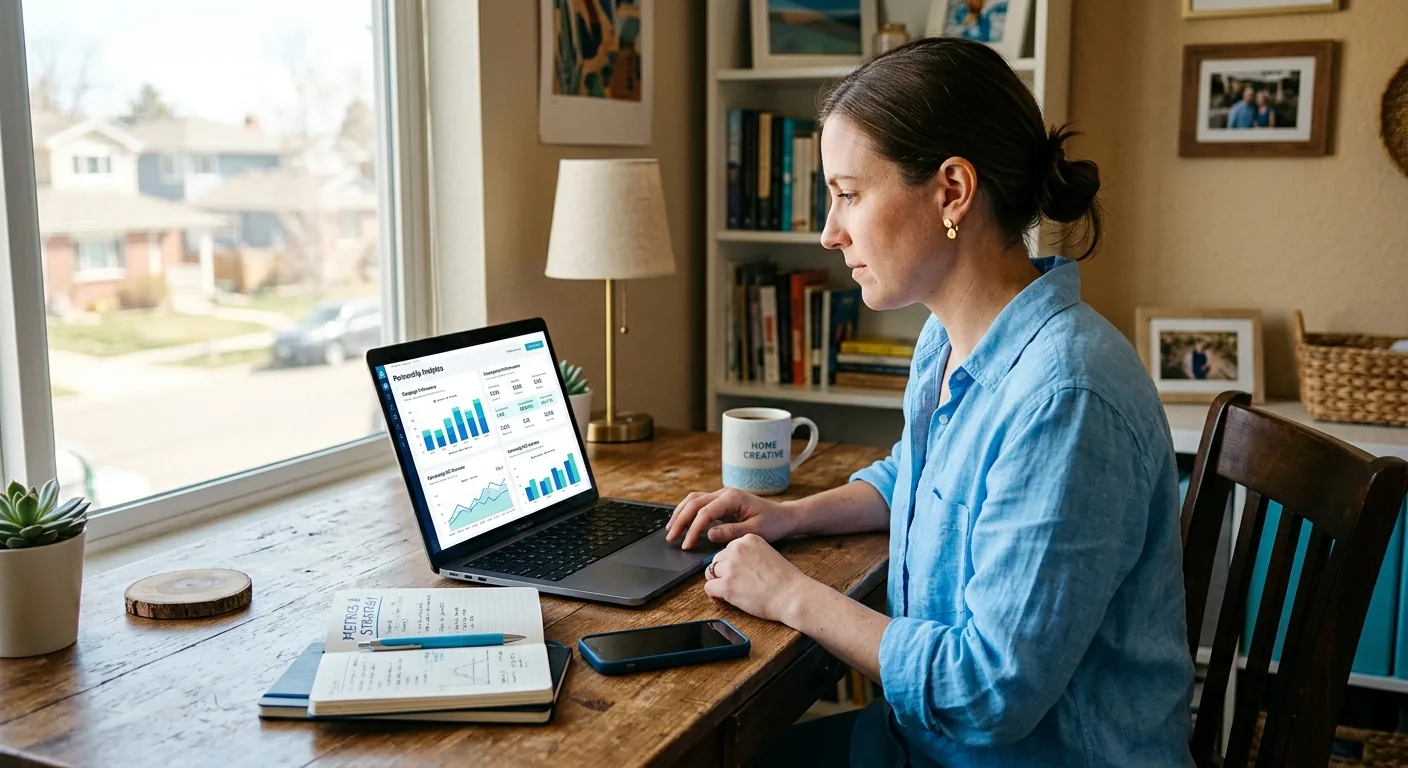 Creator working through brand collaboration opportunities