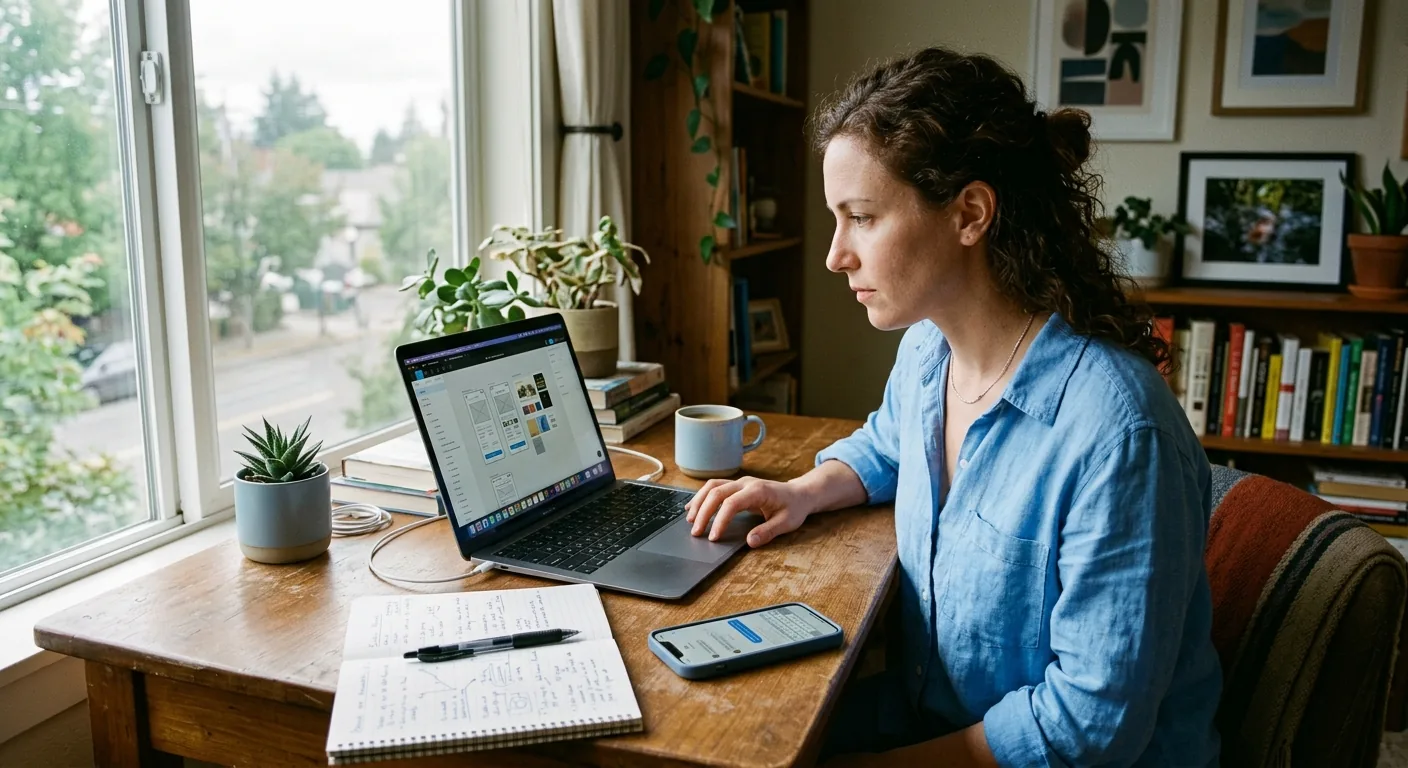 Creator working through creator brand deals