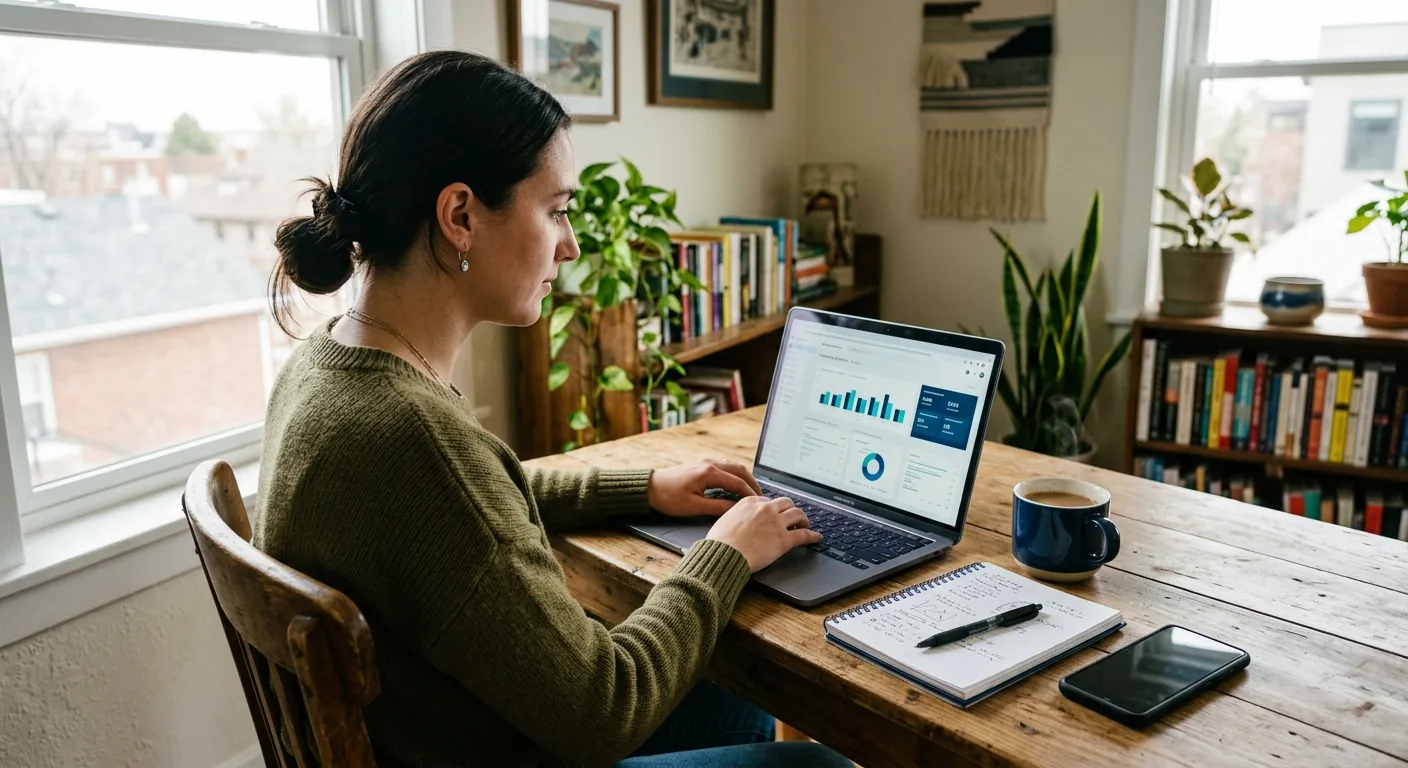Creator working through content trends