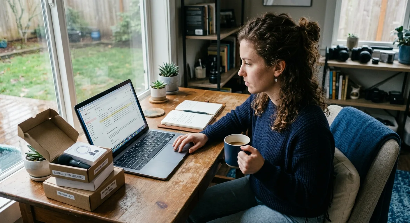 Creator working through creator brand deals