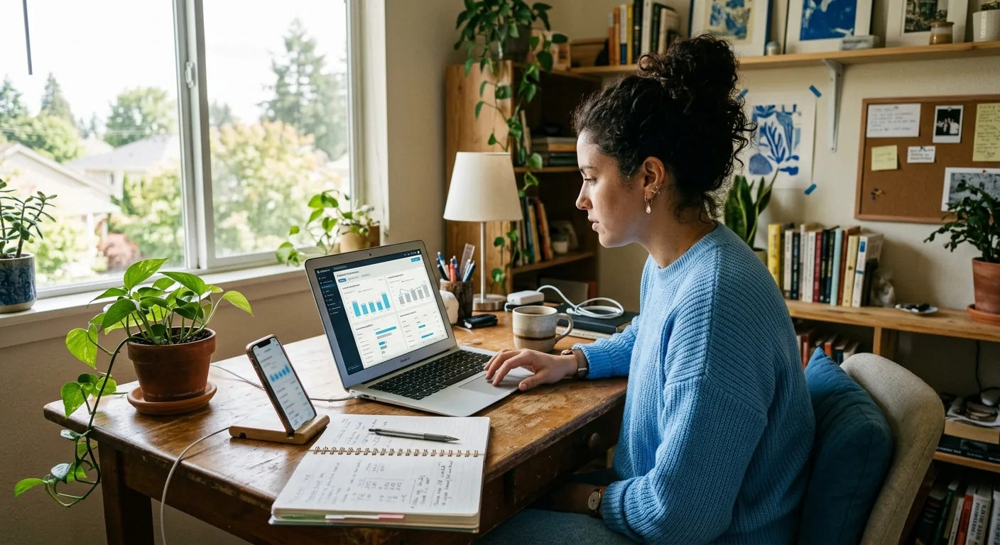 Creator working through creator brand deals