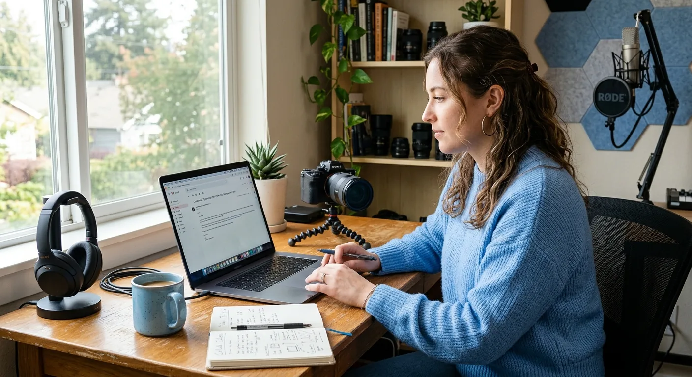 Creator working through creator deal negotiation