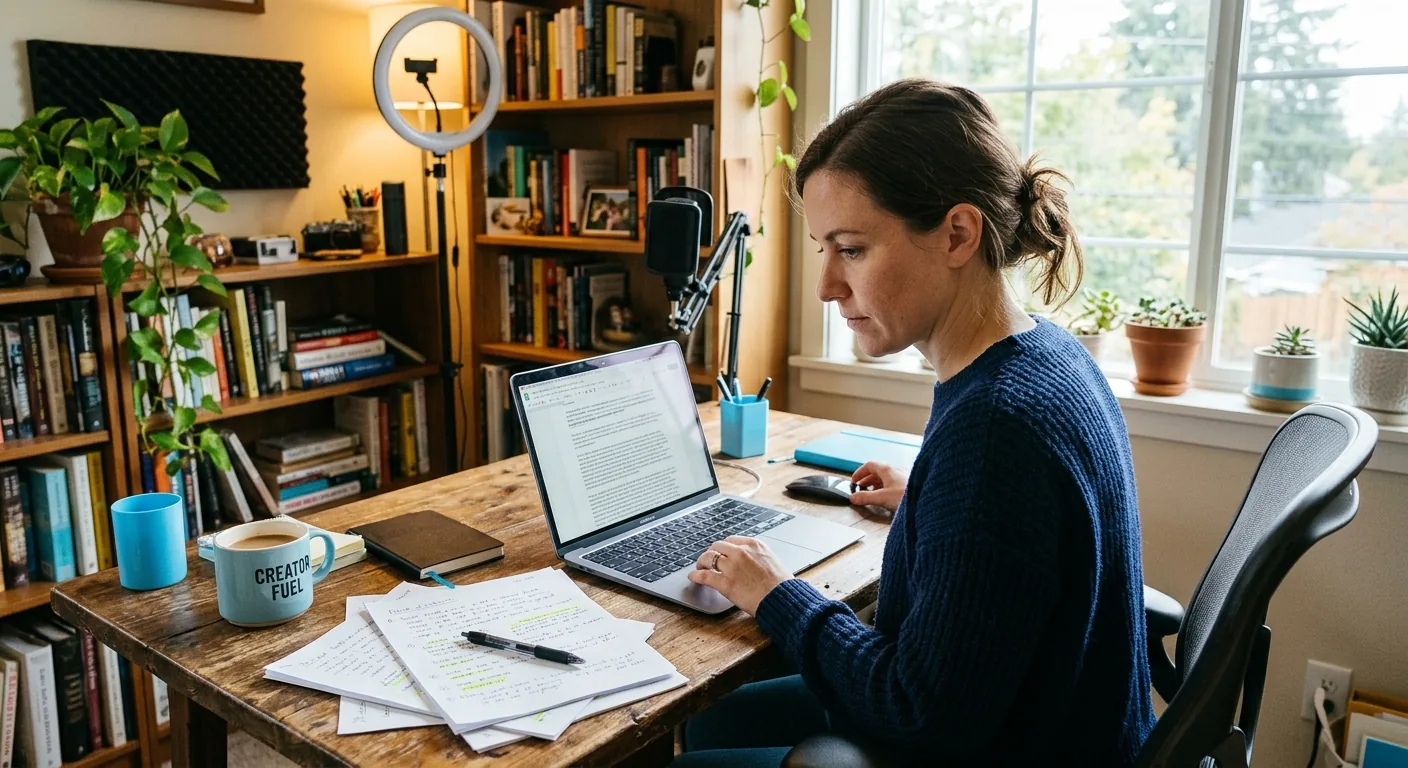 Creator working through creator deal negotiation