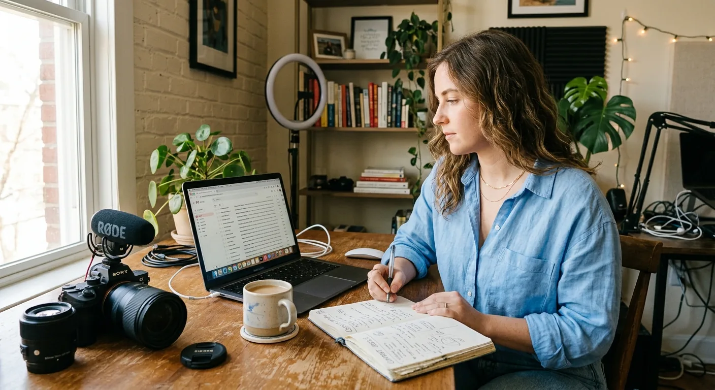 Creator working through creator sponsorship rates