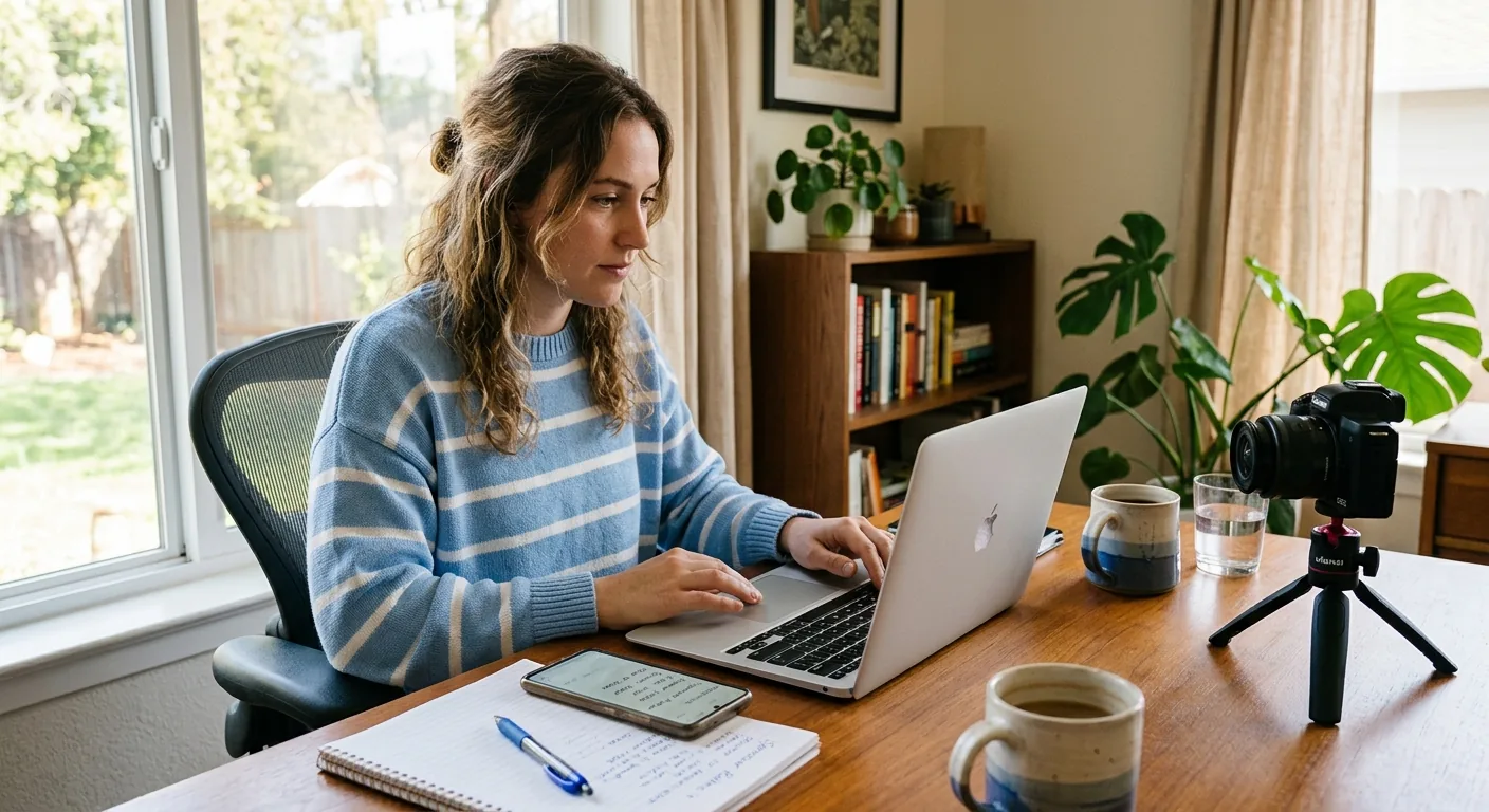 Creator working through creator sponsorship rates
