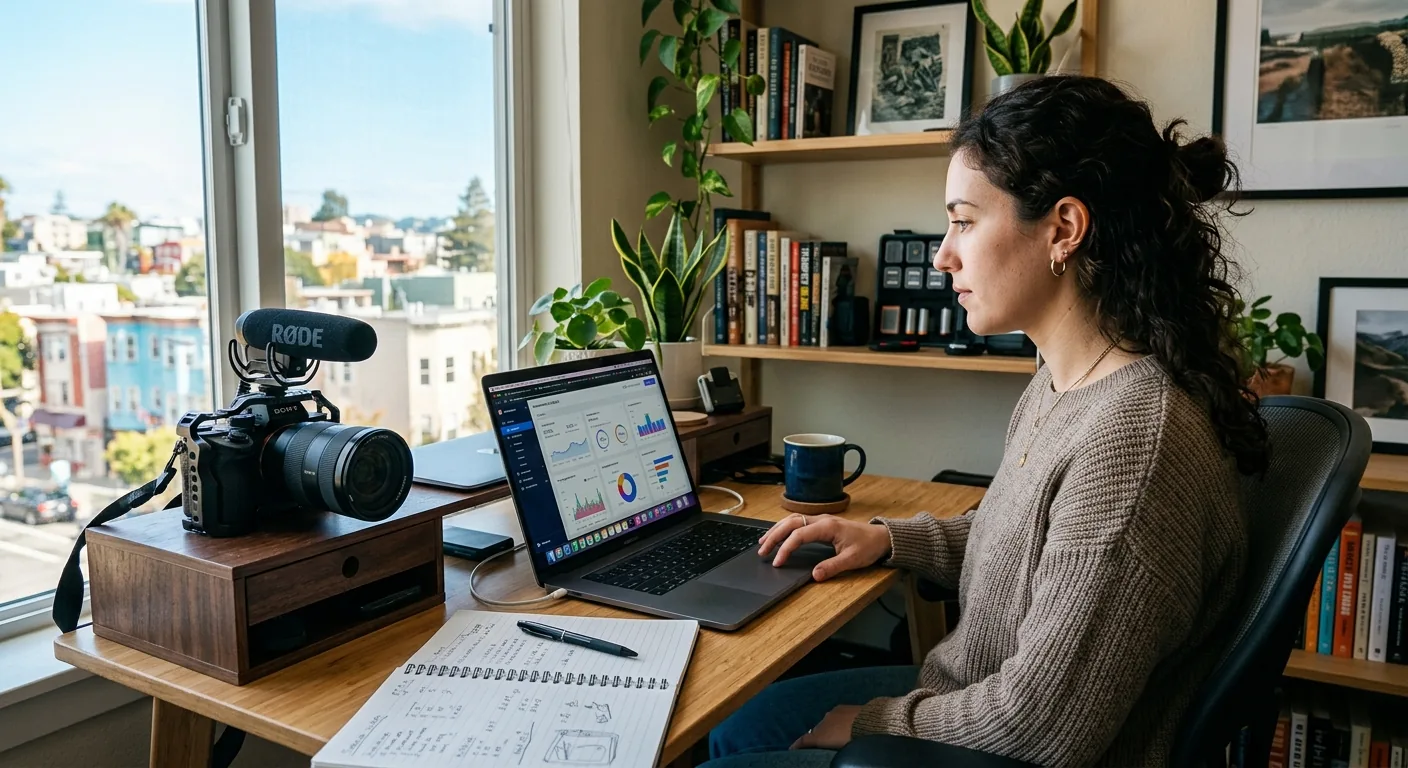 Creator working through creator sponsorship rates